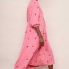 WYSE London Dresses & Jumpsuits | Hana Embroidered Dress - Pink