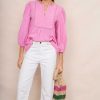 WYSE London Tops | Arlo Blouse - Pink