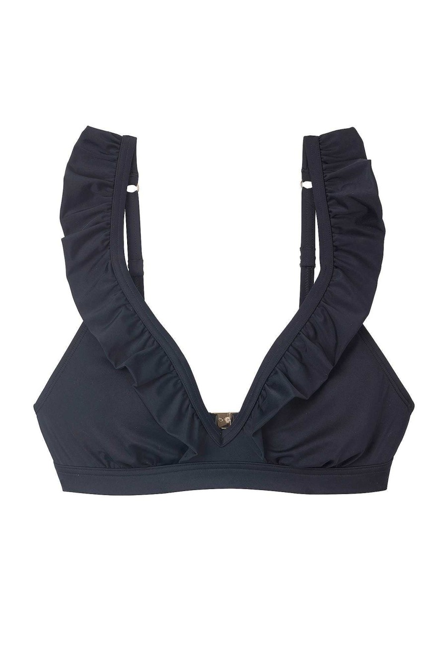 WYSE London Holiday | Fleury Bikini Top - Black