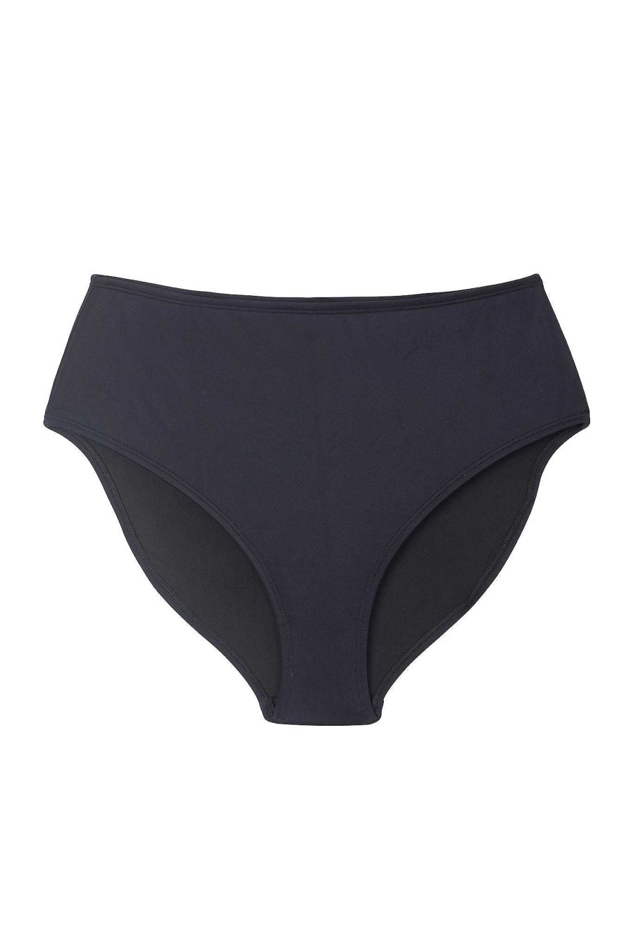 WYSE London Swimwear | Fleury Bikini Bottom - Black