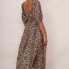 WYSE London Dresses & Jumpsuits | Isodora Dress - Leopard