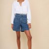 WYSE London Denim | Allie Short - Mid Wash