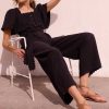 WYSE London Dresses & Jumpsuits | Briella Jumpsuit - Black