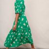 WYSE London Longer Lengths | Jodi Floral Dress - Green