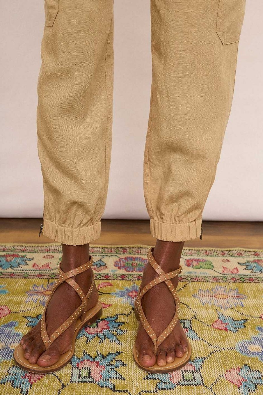 WYSE London Accessories & Shoes | Selma Sandal - Tan