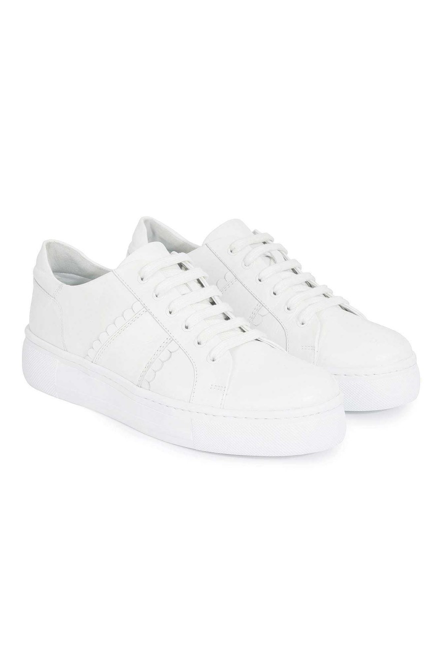 WYSE London Accessories & Shoes | Whitney Trainer - White