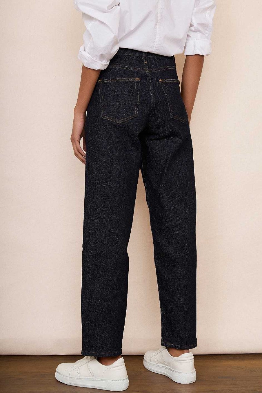 WYSE London Jeans | Daisy Girlfriend Jean - Indigo