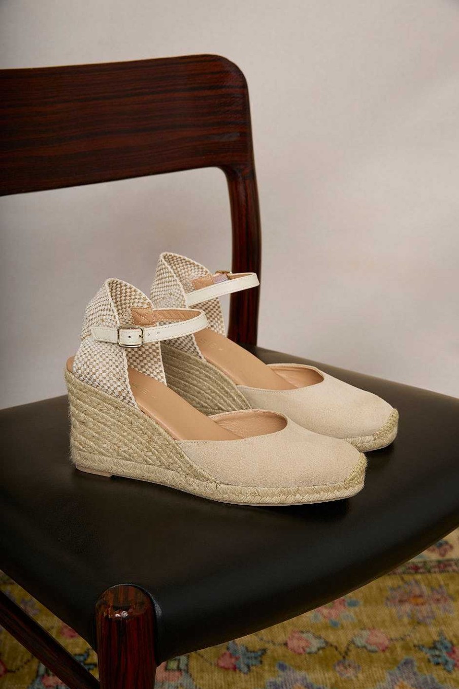 WYSE London Accessories & Shoes | Serena Espadrille - Natural