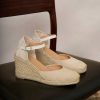 WYSE London Occasionwear | Serena Espadrille - Natural