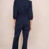 WYSE London Dresses & Jumpsuits | Zoe Ric Rac Jumpsuit - Midnight