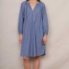 WYSE London Dresses & Jumpsuits | Maurelle Dress - Chambray