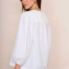 WYSE London Tops | Arlo Blouse - White