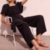 WYSE London Holiday | Briella Jumpsuit - Black